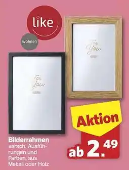 Famila Nord Ost Bilderrahmen Angebot