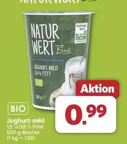 Famila Nord Ost NATUR WERT Bio Joghurt mild Angebot