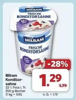 Famila Nord Ost Milram Konditorsahne Angebot