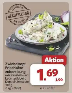 Famila Nord Ost Zwiebeltopf Frischkäsezubereitung Angebot