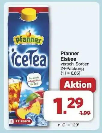 Famila Nord Ost Pfanner Eistee Angebot