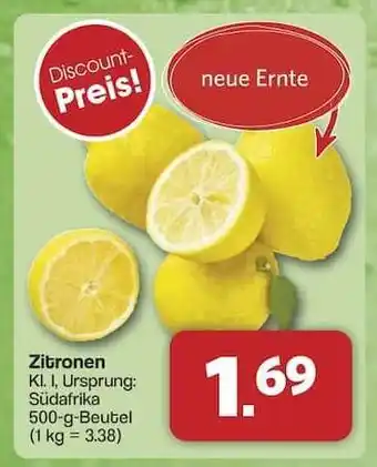 Famila Nord Ost Zitronen Angebot