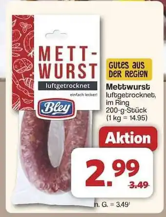 Famila Nord Ost Mettwurst Angebot