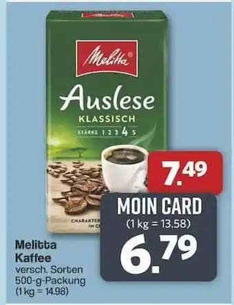 Famila Nord Ost Melitta Kaffee Angebot
