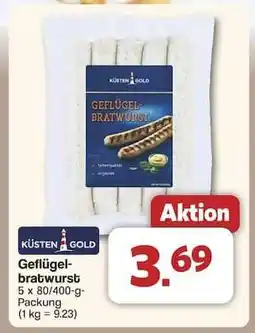 Famila Nord Ost KÜSTEN GOLD Geflügelbratwurst Angebot