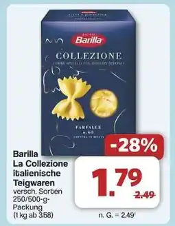 Famila Nord Ost Barilla La Collezione italienische Teigwaren Angebot