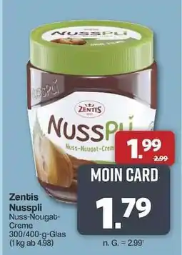Famila Nord Ost Zentis NussPli Angebot