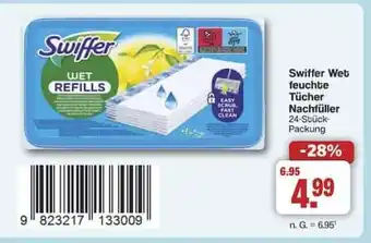 Famila Nord Ost Swiffer Wet feuchte Tücher Nachfüller Angebot