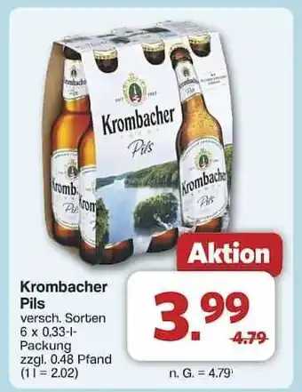 Famila Nord Ost Krombacher Pils Angebot