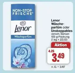 Famila Nord Ost Lenor Wäscheparfüm oder Unstoppables Angebot