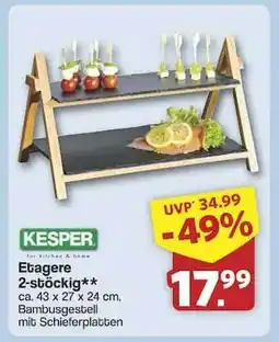 Famila Nord Ost Etagere 2-stöckig Angebot