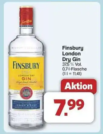 Famila Nord Ost FINSBURY London Dry Gin Angebot