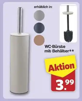 Famila Nord Ost WC-Bürste mit Behälter Angebot