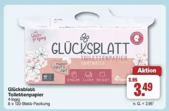 Famila Nord Ost GLÜCKSBLATT Toilettenpapier Angebot
