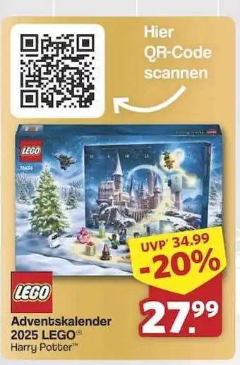 Famila Nord Ost Adventskalender 2025 LEGO Harry Potter Angebot