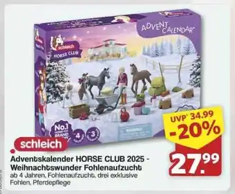 Famila Nord Ost Adventskalender HORSE CLUB 2025 - Weihnachtswunder Fohlenaufzucht Angebot