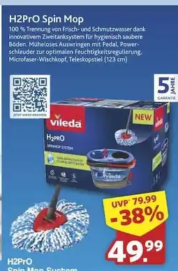 Famila Nord Ost H2Pro Spin Mop Angebot