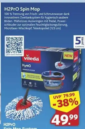 Famila Nord Ost H2Pro Spin Mop Angebot