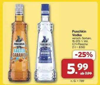 Famila Nord Ost Puschkin Vodka Angebot
