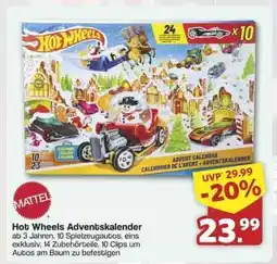 Famila Nord Ost HOT WHEELS Adventskalender Angebot