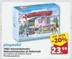 Famila Nord Ost Playmobil 71952 Adventskalender: Weihnachtsbacken im Reitercafé Angebot