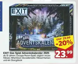 Famila Nord Ost EXIT Das Spiel Adventskalender 2025 Angebot