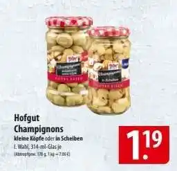 Famila Nord Ost Hofgut Champignons Angebot