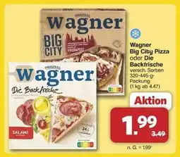 Famila Nord Ost Wagner Big City Pizza oder Die Backfrische Angebot