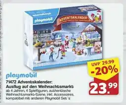 Famila Nord Ost Playmobil 71472 Adventskalender: Ausflug auf den Weihnachtsmarkt Angebot