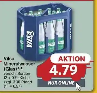 Famila Nord Ost Vilsa Mineralwasser (Glas) Angebot