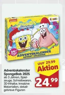 Famila Nord Ost Adventskalender SpongeBob 2025 Angebot