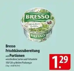 Famila Nord Ost Bresso Frischkäsezubereitung Angebot