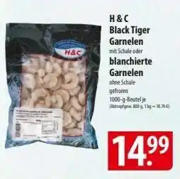 Famila Nord Ost H & C Black Tiger Garnelen Angebot