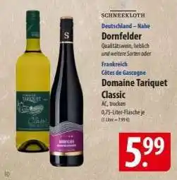 Famila Nord Ost Dornfelder / Domaine Tariquet Classic Angebot