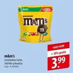 Famila Nord Ost M&M’s Angebot