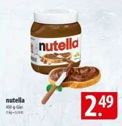 Famila Nord Ost nutella Angebot
