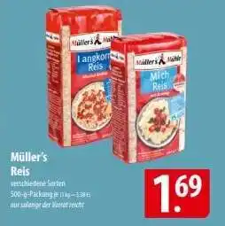 Famila Nord Ost Müller's Reis Angebot