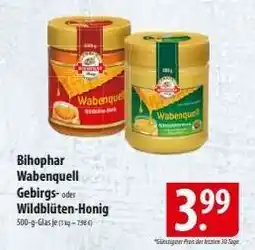 Famila Nord Ost Bihophar Wabenquell Gebirgs- oder Wildblüten-Honig Angebot