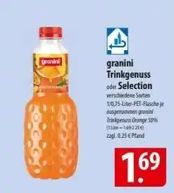 Famila Nord Ost GRANINI Trinkgenuss oder Selection Angebot