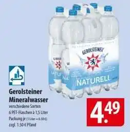 Famila Nord Ost Gerolsteiner Mineralwasser Angebot