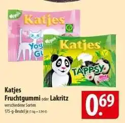 Famila Nord Ost Katjes Fruchtgummi oder Lakritz Angebot