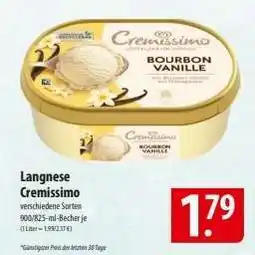 Famila Nord Ost LANGNESE Cremissimo Angebot
