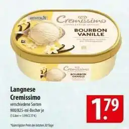 Famila Nord Ost LANGNESE Cremissimo Angebot