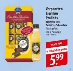 Famila Nord Ost VERPOORTEN Eierlikör Pralinés Angebot