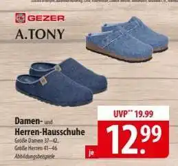 Famila Nord Ost Damen- und Herren-Hausschuhe Angebot