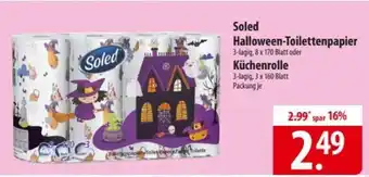 Famila Nord Ost Soled Halloween-Toilettenpapier Angebot
