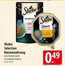 Famila Nord Ost Sheba Selection Katzennahrung Angebot