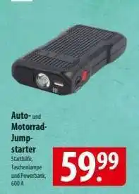 Famila Nord Ost Auto- und Motorrad-Jumpstarter Angebot