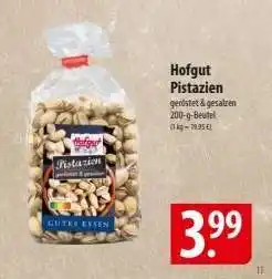 Famila Nord Ost Hofgut Pistazien Angebot