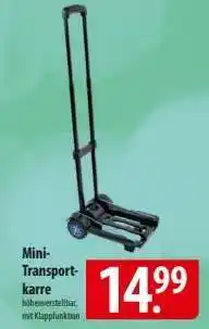Famila Nord Ost Mini-Transportkarre Angebot